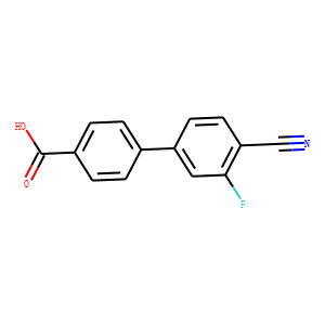4'-Cyano-3'-fluorobiphenyl-4-carboxylic acid