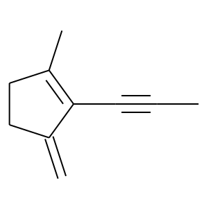 Cyclopentene, 1-methyl-3-methylene-2-(1-propynyl)- (9CI)