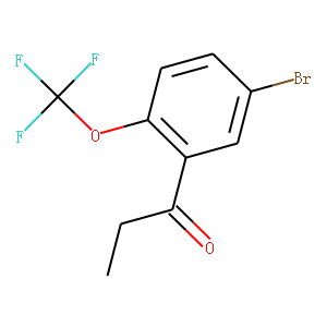 4-BroMo-2-propanoyl-1-(trifluoroMethoxy)benzene