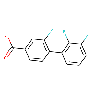  2,2',3'-Trifluoro-[1,1'-biphenyl]-4-carboxylic acid