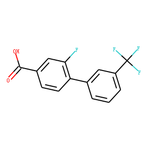 3-Fluoro-4-(3-trifluoromethylphenyl)benzoic acid