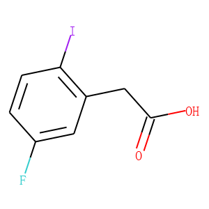 Benzeneacetic acid, 5-fluoro-2-iodo-