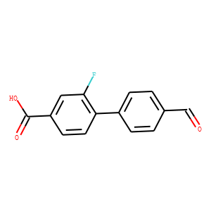 3-Fluoro-4-(4-forMylphenyl)benzoic acid