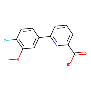 6-(4-Fluoro-3-Methoxyphenyl)picolinic acid