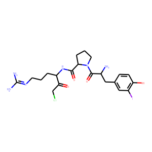 iodotyrosyl-prolyl-arginyl chloromethyl ketone