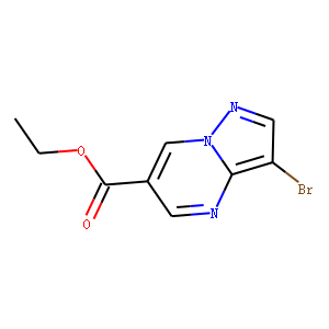 Ethyl 3-broMopyrazolo[1,5-a]pyriMidine-6-carboxylate
