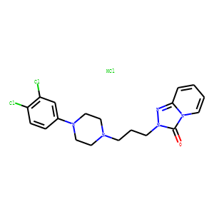2-[3-[4-(3,4-Dichlorophenyl)-1-piperazinyl]propyl]-1,2,4-triazolo[4,3-a]pyridin-3(2H)-one Hydrochlor