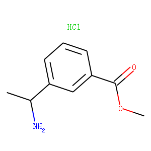 Benzoic acid, 3-(1-aMinoethyl)-, Methyl ester, hydrochloride