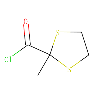 1,3-Dithiolane-2-carbonyl chloride, 2-methyl- (9CI)