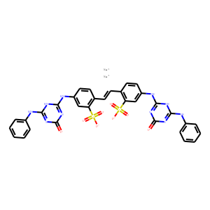 disodium 4,4'-bis[[6-anilino-1,4-dihydro-4-oxo-1,3,5-triazin-2-yl]amino]stilbene-2,2'-disulphonate