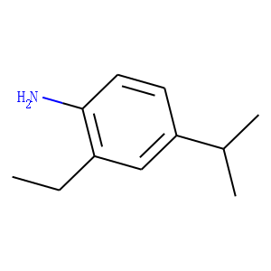 Benzenamine, 2-ethyl-4-(1-methylethyl)- (9CI)