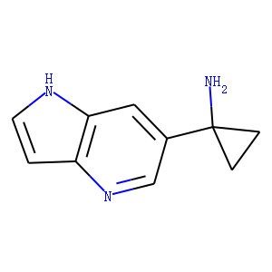 (1-(1H-Pyrrolo[3,2-b]pyridin-6-yl)cyclopropanamine