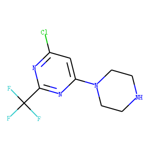 4-Chloro-6-(piperazin-1-yl)-2-(trifluoroMethyl)pyriMidine