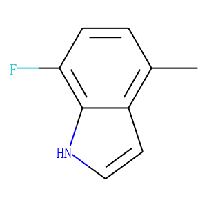 1H-Indole, 7-fluoro-4-Methyl-