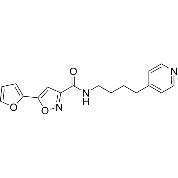 5-(furan-2-yl)-N-(4-(pyridin-4-yl)butyl)isoxazole-3-carboxaMide