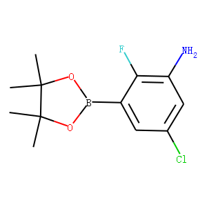 BenzenaMine, 5-chloro-2-fluoro-3-(4,4,5,5-tetraMethyl-1,3,2-dioxaborolan-2-yl)-