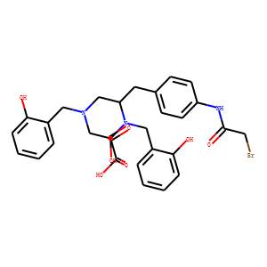 N,N/'-bis(2-hydoxybenzyl)-1-(4-bromoacetamidobenzyl)-1,2-ethylenediamine-N,N/'-diacetic acid