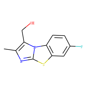 7-FLUORO-2-METHYLIMIDAZO[2,1-B]BENZOTHIAZOLE-3-METHANOL