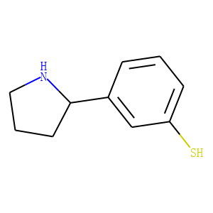 3-(2-Pyrrolidinyl)benzenethiol
