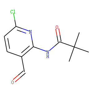 N-(6-Chloro-3-formyl-pyridin-2-yl)-2,2-dimethyl-propionamide