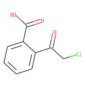 Benzoic acid, 2-(chloroacetyl)- (9CI)