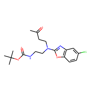 tert-butyl 2-((5-chlorobenzo[d]oxazol-2-yl)(3-oxobutyl)aMino)ethylcarbaMate