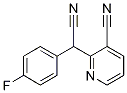 (3-cyanopyrid-2-yl)(4-fluorophenyl)acetonitrile