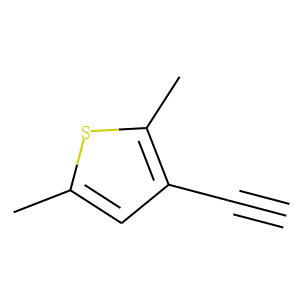 Thiophene, 3-ethynyl-2,5-dimethyl- (9CI)