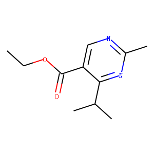 ETHYL-2-METHYL-4-ISOPROPYL-5-PYRIMIDINE CARBOXYLATE