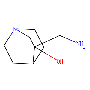 1-Azabicyclo(2,2,2)octan-3-ol-3-aminomethyl
