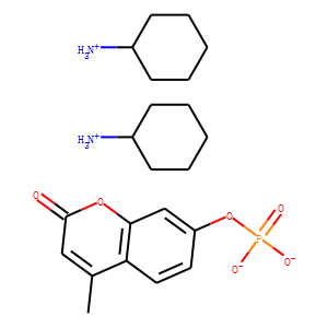 4-METHYLUMBELLIFERYL PHOSPHATE, BIS(CYCLOHEXYLAMMONIUM) SALT