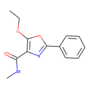 5-ETHOXY-N-METHYL-2-PHENYLOXAZOLE-4-CARBOXAMIDE