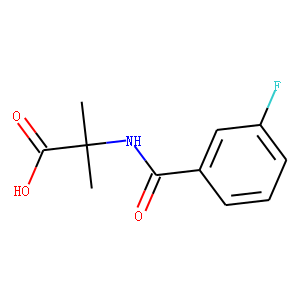 Alanine,  N-(3-fluorobenzoyl)-2-methyl-