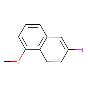 Naphthalene, 6-iodo-1-methoxy- (9CI)