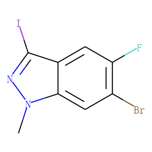 6-Bromo-5-fluoro-3-iodo-1-methyl-1H-indazole