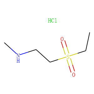 2-(ethylsulfonyl)-N-methylethanamine(SALTDATA: HCl)