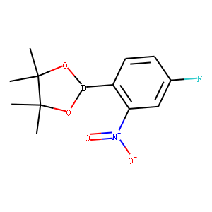 1,3,2-dioxaborolane,2-(4-fluoro-2-nitrophenyl)-4,4,5,5-tetraMethyl-