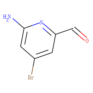 6-amino-4-bromopicolinaldehyde