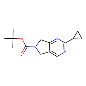 2-Cyclopropyl-5,7-dihydro-pyrrolo[3,4-d]pyriMidine-6-carboxylic acid tert-butyl ester