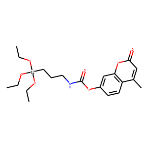 O-4-METHYLCOUMARINYL-N-[3-(TRIETHOXYSILYL)PROPYL]CARBAMATE