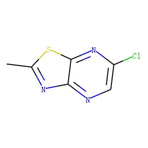 Thiazolo[4,5-b]pyrazine, 6-chloro-2-Methyl-