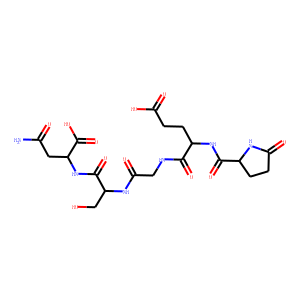 pyroglutamyl-glutamyl-glycyl-seryl-asparagine