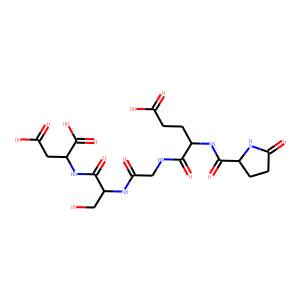 pyro-glutamyl-glutamyl-glycyl-seryl-aspartic acid