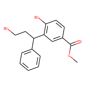 3-((1R)-3-Hydroxy-1-phenyl-propyl)-4-hydroxy-benzoic Acid Methyl Ester