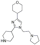 4-(1-(2-(pyrrolidin-1-yl)ethyl)-4-(tetrahydro-2H-pyran-4-yl)-1H-iMidazol-2-yl)piperidine