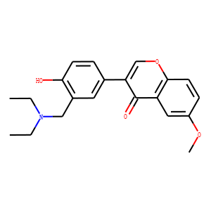 7-methoxy-4/'-hydroxy-3/'-diethylaminomethylisoflavone