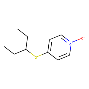 Pyridine, 4-[(1-ethylpropyl)thio]-, 1-oxide (9CI)