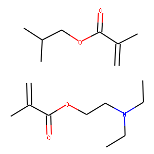 2-Propenoic acid, 2-methyl-, 2-(diethylamino)ethyl ester, polymer with 2-methylpropyl 2-methyl-2-pro