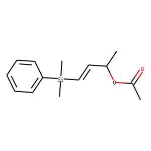 (3R)-1-(Dimethylphenylsilyl)-1-buten-3-olacetate