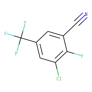 3-chloro-2-fluoro-5-(trifluoromethyl)benzonitrile